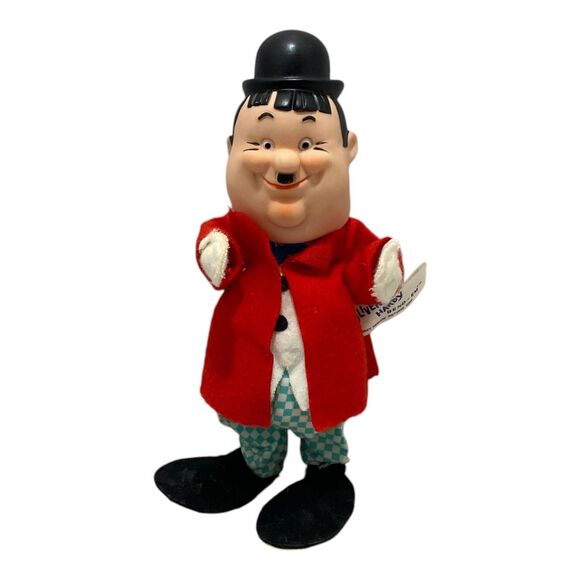 Vintage 1960 Knickerbocker 8 Inch Oliver Hardy Bend-Em Joy Of A Toy Figure - Picture 1 of 8